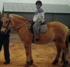 Meeeee on my FAVOURITE horse, Nova!