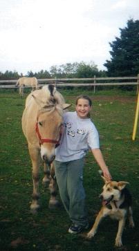 Me, Jacob, and Champ!