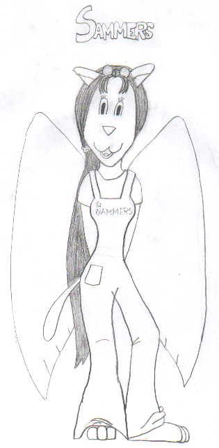 Oh, joy. It's HER again.. Hehe.